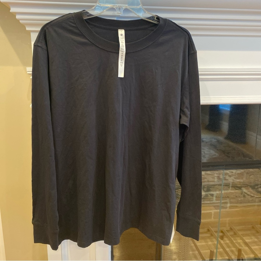 New Lululemon All Yours Long Sleeve Black Athletic size 8  $68